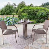Aminta Patio Bistro Set Model Fm80004Nt-3Pc-05Nt-Chair By Furniture Of America